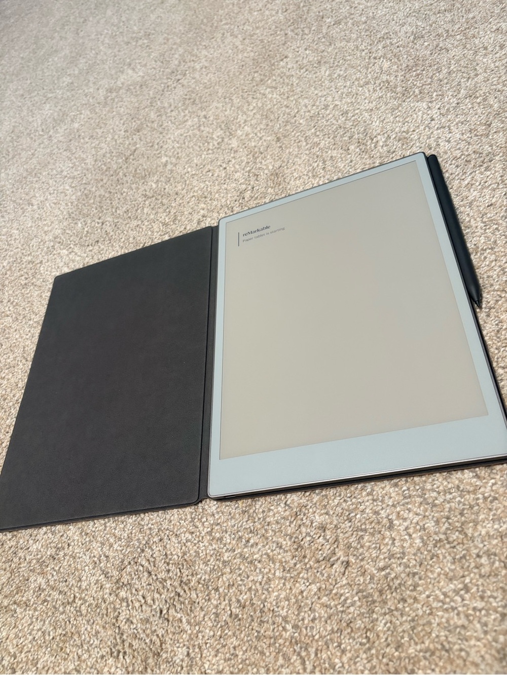 reMarkable 2 Tablet + Marker Pen + Folio Case Excellent Condition